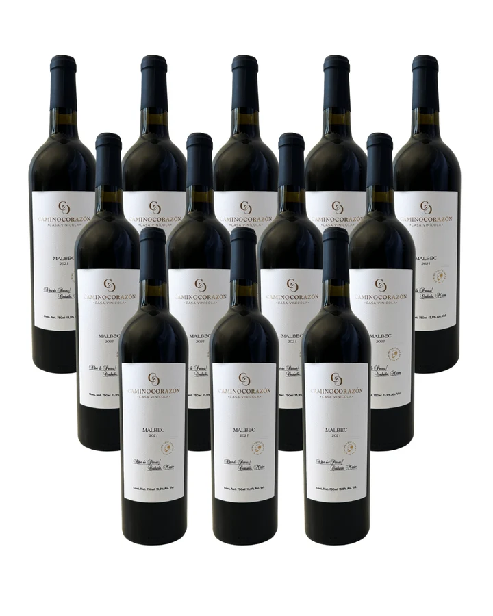 Paquete Malbec de 12 botellas