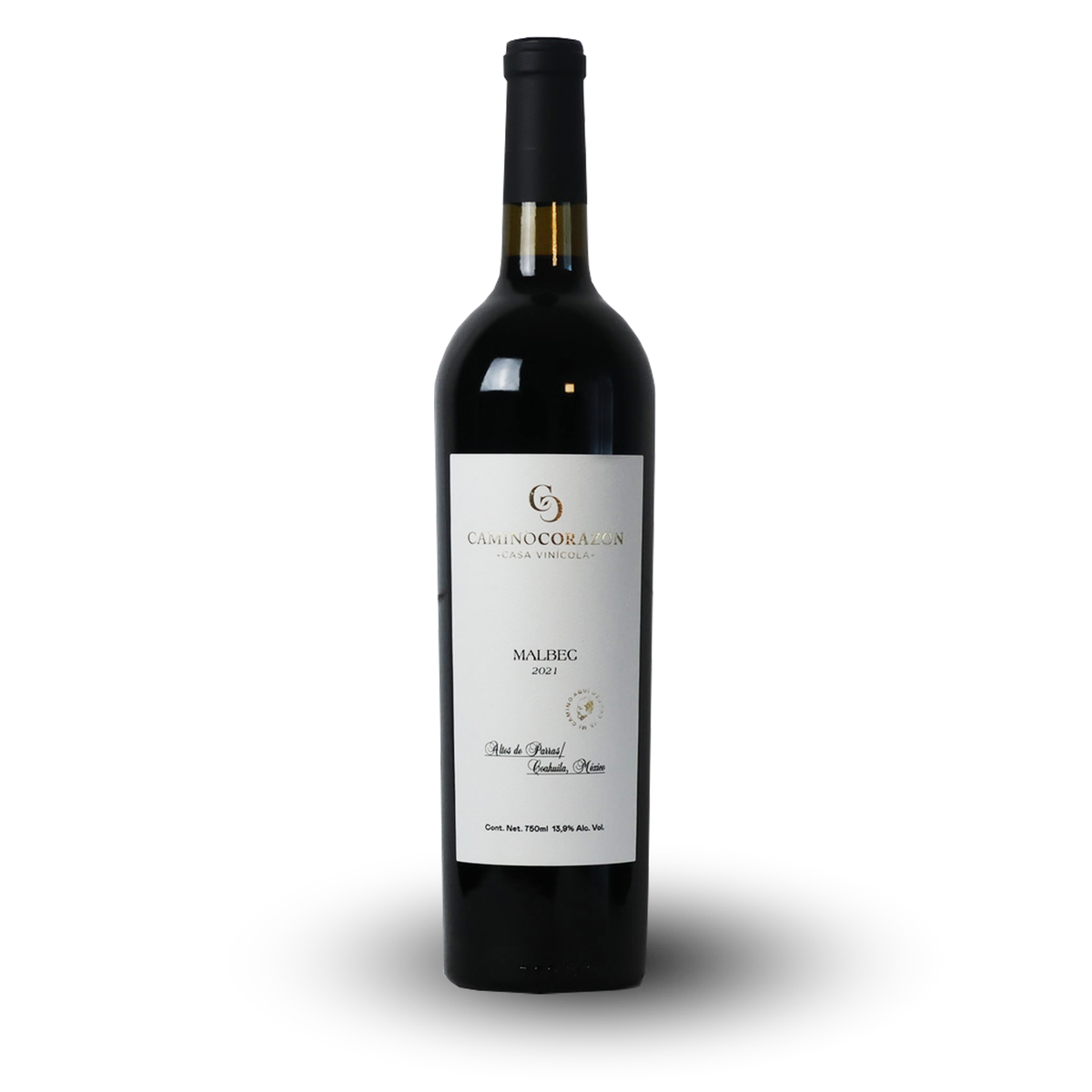Botella de Malbec de Camino Corazón